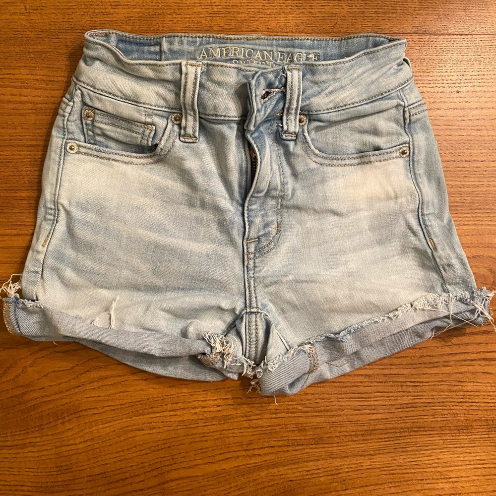 American Eagle Next Level Stretch Jean Shorts